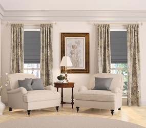 EZ-A: Motorized Roman Shades